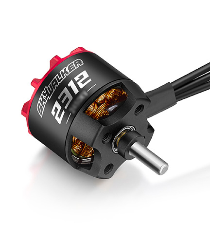 SkyWalker 2312 Motor D28.8 x 28mm 980kV 24A/340W/180s i gruppen Katalog / Fabrikat / H / Hobbywing / Elmotorer Flyg hos Minicars Hobby Distribution AB (HW30415000)
