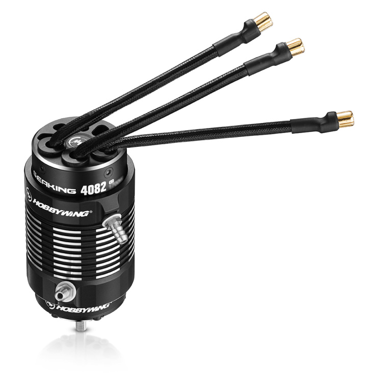 Motor Seaking 4082SL 2100kV Black V2 Båt 3-6S i gruppen Katalog / Tillbehör & Delar / Elmotorer / Båt hos Minicars Hobby Distribution AB (HW30419005)