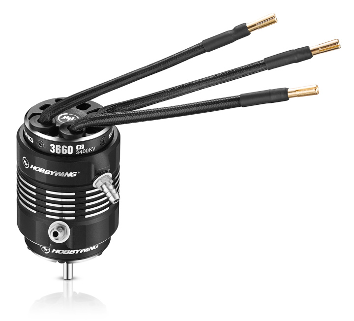 Motor Seaking 3660SL 3400kV Black V2 Båt 2-3S i gruppen Katalog / Tillbehör & Delar / Elmotorer / Båt hos Minicars Hobby Distribution AB (HW30419006)