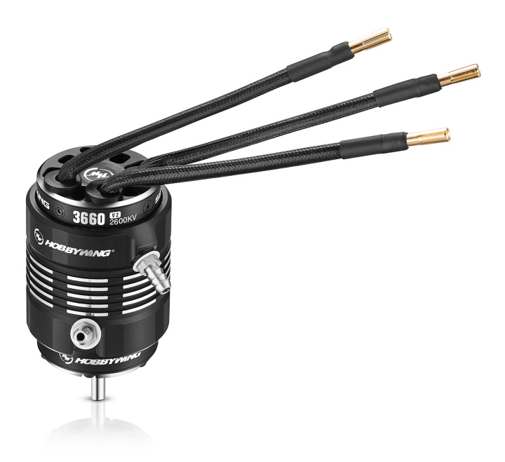 Motor Seaking 3660SL 2600kV Black V2 Båt 2-4S i gruppen Katalog / Tillbehör & Delar / Elmotorer / Båt hos Minicars Hobby Distribution AB (HW30419007)