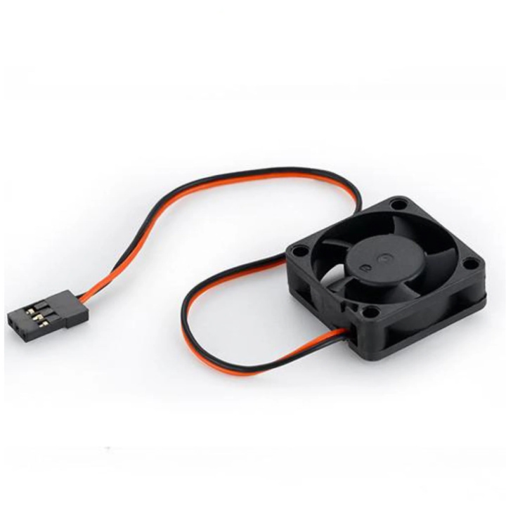 Kylfläkt P4010 JR3P 50mm Black-C Platinum HV 200A V4, HV260A V5, HV 180A V5 i gruppen Katalog / Fabrikat / H / Hobbywing / Tillbehör hos Minicars Hobby Distribution AB (HW30860300)