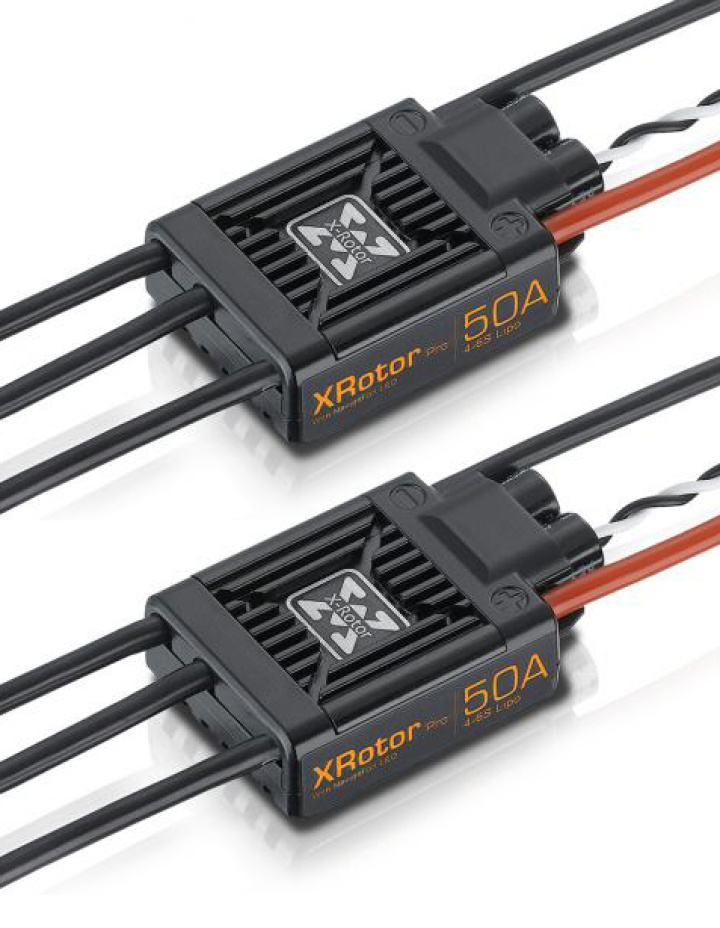 XRotor Pro 50A Fartreglage 4-6S 3.5mm Connectors Multirotor (2) in the group Catalog / Accessories & Parts / Electric Speed Controller / Air Brushless at Minicars Hobby Distribution AB (HW30902052)