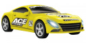 Bil ACE Gul Racer 1/43*
