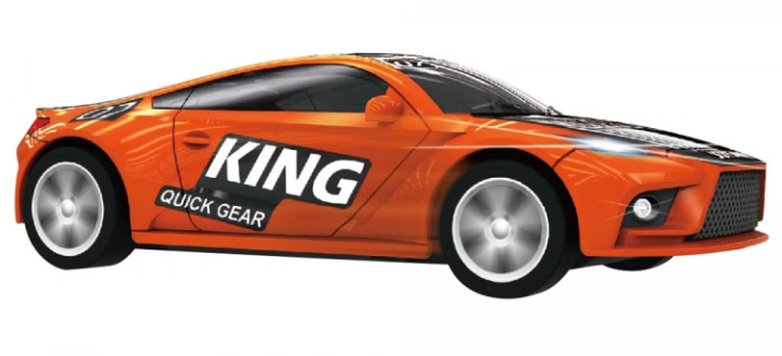 Bil KING Orange Racer 1/43* i gruppen Katalog / Fabrikat / J / Joysway / Bilbanor hos Minicars Hobby Distribution AB (JW202005)