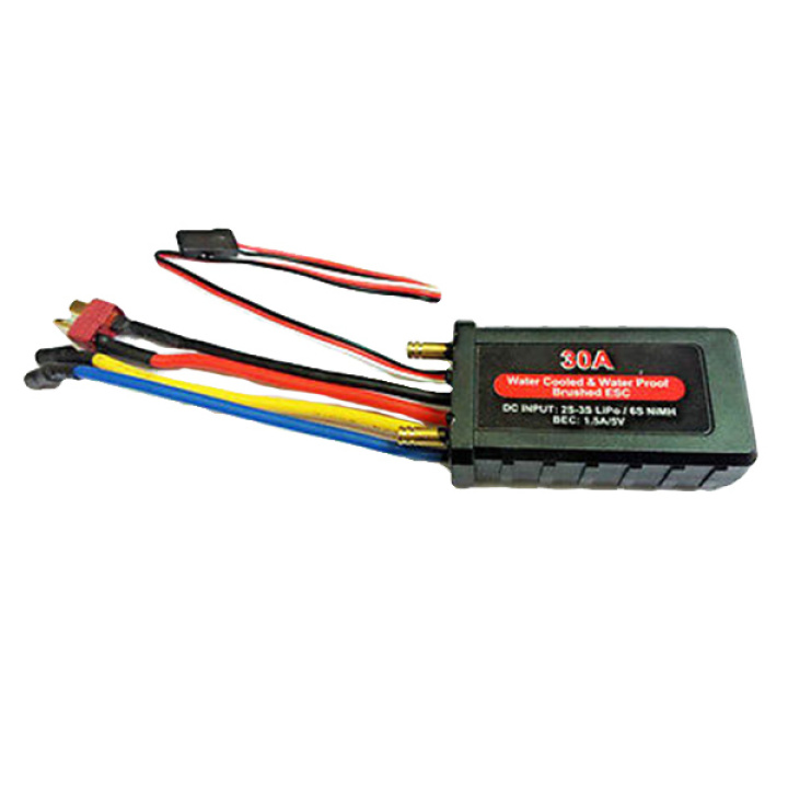 Fartreglage 30A vattenkyld/vattentätad med BEC* i gruppen Katalog / Fabrikat / J / Joysway / Elektronik hos Minicars Hobby Distribution AB (JW860109)