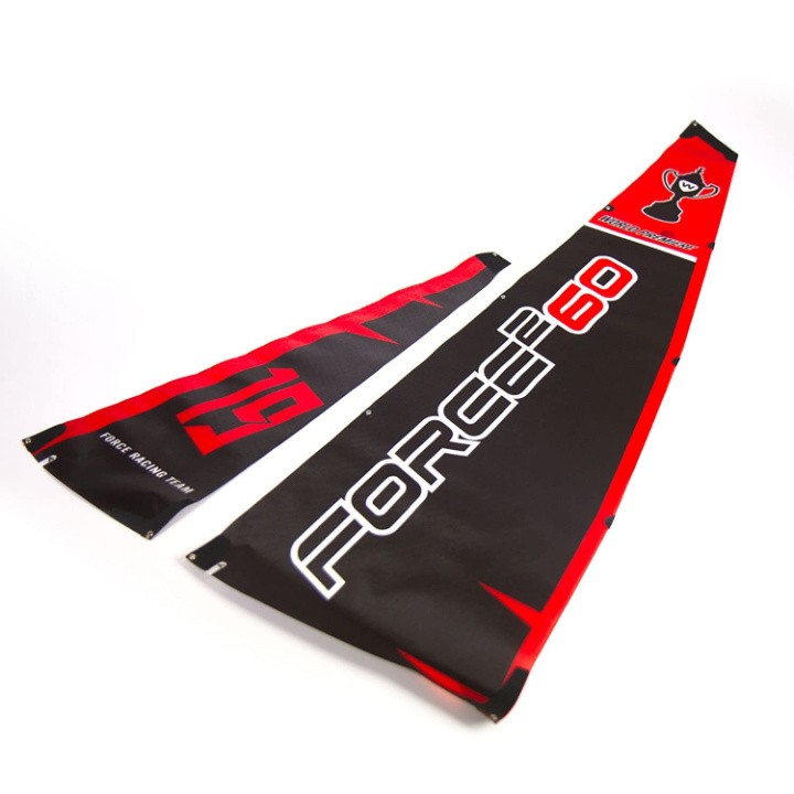 Segelsats Force-2 60* i gruppen Katalog / Fabrikat / J / Joysway / Reservdelar hos Minicars Hobby Distribution AB (JW880615)