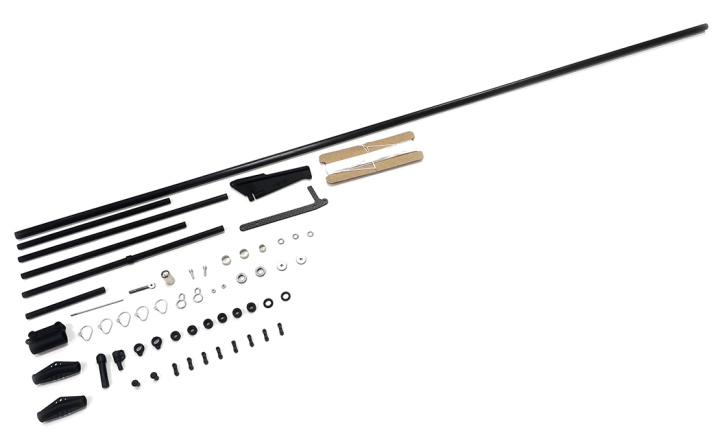 Takelage B Set komplett DF95 (ohne Segel)* in der Gruppe Katalog / Hersteller / J / Joysway / Spare Parts bei Minicars Hobby Distribution AB (JW881182)