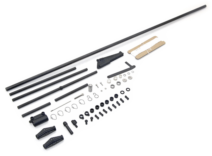 Takelage C Set komplett DF95 (ohne Segel)* in der Gruppe Katalog / Hersteller / J / Joysway / Spare Parts bei Minicars Hobby Distribution AB (JW881183)