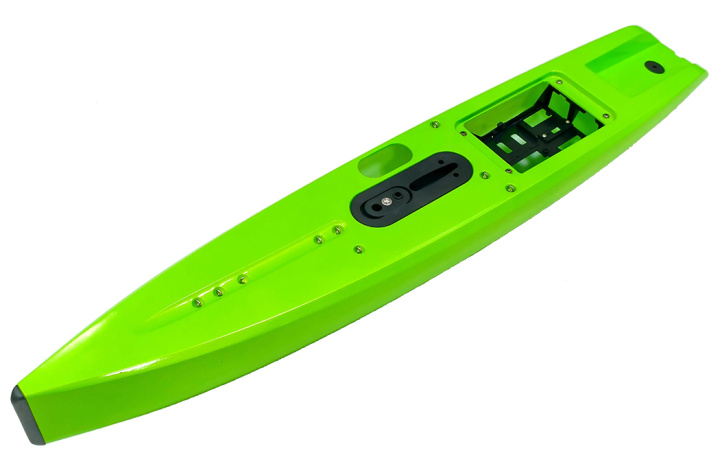 Hull Dragon Force 65 V6-V8 Pearl Green in the group Catalog / Brands / J / Joysway / Spare Parts at Minicars Hobby Distribution AB (JW8815022)