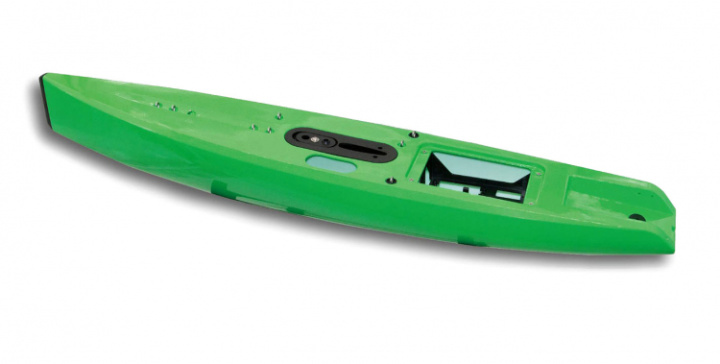Skrov Dragon Force 65 V6 Grön i gruppen Katalog / Fabrikat / J / Joysway / Reservdelar hos Minicars Hobby Distribution AB (JW881553)
