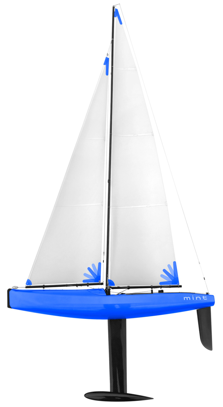 Segelbåt Mint IOM PNP Pearl Blå i gruppen Katalog / Fabrikat / J / Joysway / Modeller hos Minicars Hobby Distribution AB (JW8820PB)