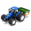 Tractor w. double wheels and fertilizer spreader RC RTR 1:24