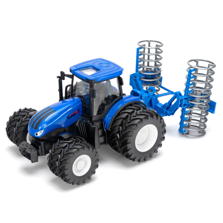 Tractor with double wheels and flattener RC RTR 1:24 in the group Catalog / Brands / K / Korody / Korody RC Tractors at Minicars Hobby Distribution AB (KO6636HB)