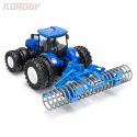 Traktor med dubbla hjul och vält RC RTR 1:24