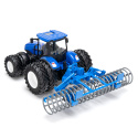 Tractor with double wheels and flattener RC RTR 1:24