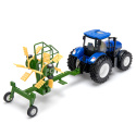 Tractor with haytedder RC RTR 1:24