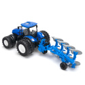 Tractor with double wheels and flip plow RC RTR 1:24