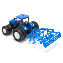 Tractor w. double wheels and comb. land grader RC RTR 1:24