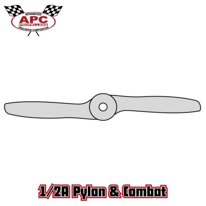 Propeller 4.5x4 1/2A Pylon/Combat i gruppen Katalog / Fabrikat / A / APC / Propeller Pylon hos Minicars Hobby Distribution AB (LP04540)