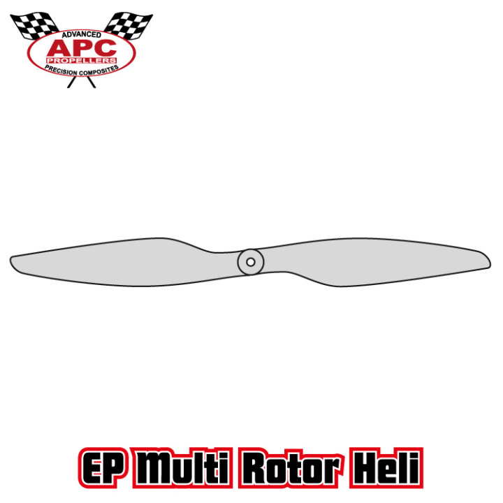 Propeller 9x4.5 Multirotor i gruppen Katalog / Fabrikat / A / APC / Propeller Multirotor hos Minicars Hobby Distribution AB (LP09045MR)
