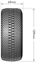Däck & Fälg SC-GROOVE (Lös Hex 4st) Soft (2)