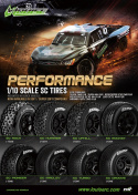 Däck & Fälg SC-TURBO 4WD/2WD Bak (2)*