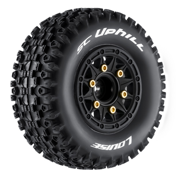 Däck & Fälg SC-UPHILL (Lös Hex 4st) Soft (2) i gruppen Katalog / Fabrikat / L / Louise RC World / Däck Short Course hos Minicars Hobby Distribution AB (LT3223SB)