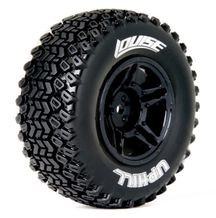 Tire & Wheel SC-HUMMER 2WD Front (2)* in der Gruppe Katalog / Hersteller / L / Louise RC World / Tires Short Course bei Minicars Hobby Distribution AB (LT3224BTF)