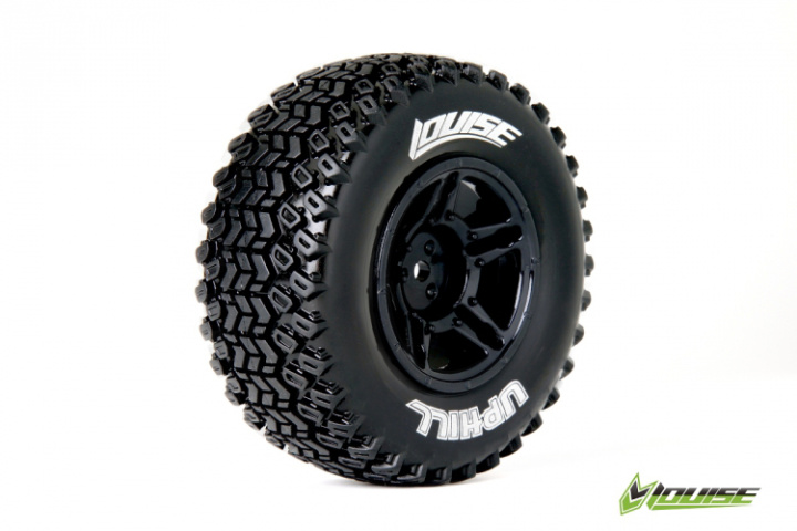Däck & Fälg SC-HUMMER 4WD/2WD Bak (2)* i gruppen Katalog / Fabrikat / L / Louise RC World / Däck Short Course hos Minicars Hobby Distribution AB (LT3224BTR)