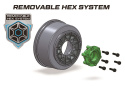 Däck & Fälg SC-ROCKET M (Lös Hex 4st) Soft (2)