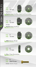 Tires & Wheels SC-ROCKET M (Removable Hex 4pcs) Super Soft (2)