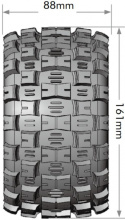 Däck & Fälg ST-MCROSS 3,8