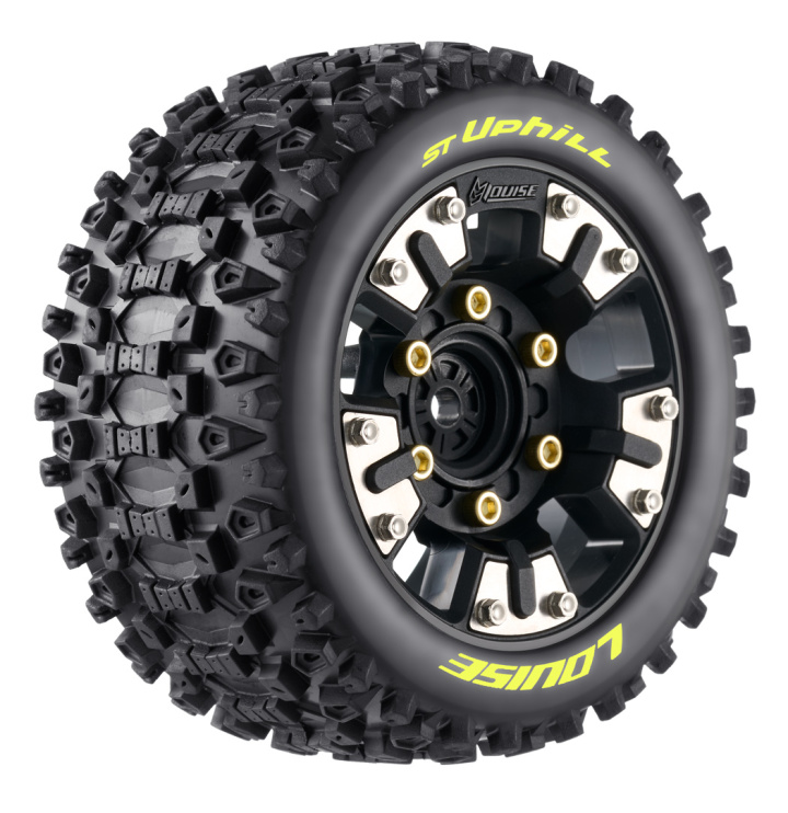 Tires & Wheels ST-UPHILL Mini Maxx/ XRT (0 & 1/2 Offset Hex) (2) in the group Catalog / Brands / L / Louise RC World / Tires 1/10 Truck Stadium at Minicars Hobby Distribution AB (LT3388SM)