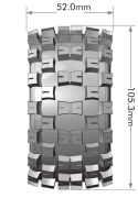 Tires & Wheels ST-MCROSS Mini Maxx/ XRT (0 & 1/2 Offset Hex) (2)