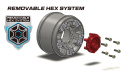 Tires & Wheels ST-MCROSS Mini Maxx/ XRT (0 & 1/2 Offset Hex) (2)