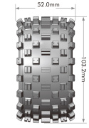 Tires & Wheels ST-ROCK Mini Maxx/ XRT (Lös 0, 1/2 Offset Hex) (2)