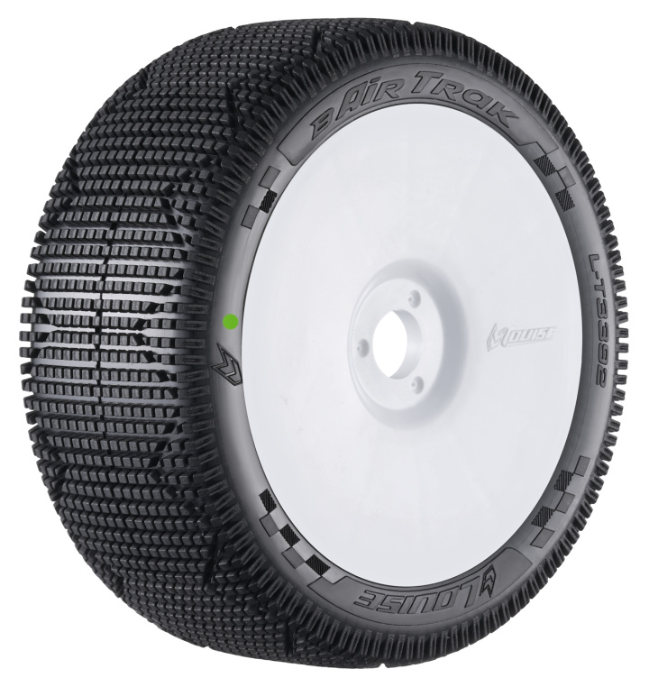 Tire & Wheel B-AIR TRAK 1/8 Buggy Super Soft White (2) in the group Catalog / Brands / L / Louise RC World / Tires 1/8 Buggy/GT at Minicars Hobby Distribution AB (LT3392VW)