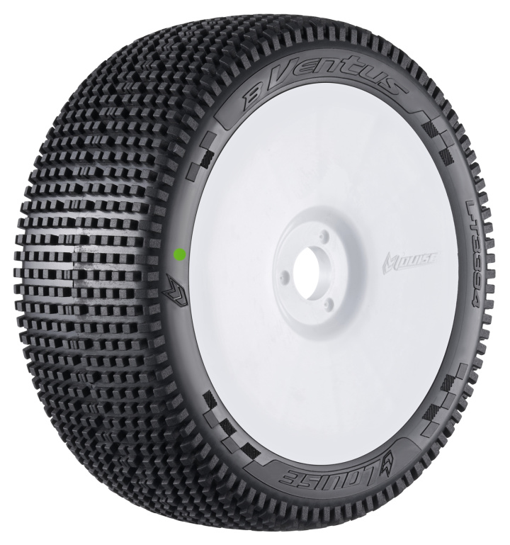 Tire & Wheel B-VENTUS 1/8 Buggy Super Soft White (2) in the group Catalog / Brands / L / Louise RC World / Tires 1/8 Buggy/GT at Minicars Hobby Distribution AB (LT3394VW)