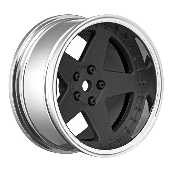 Fälg Drift 5-Eker Matt Svart (2,4,6,8mm Offset) 12mm Hex (4) i gruppen Katalog / Tillbehör & Delar / Bil Däck & Fälg / Fälg Touring/Track hos Minicars Hobby Distribution AB (LTLNHA560)