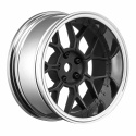 Wheels Drift 14-Spoke Matte Black (2,4,6,8mm Offset) 12mm Hex (4)