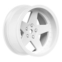 Wheels Drift 5-Spoke White (2,4,6,8mm Offset) 12mm Hex (4)