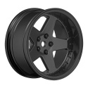 Wheels Drift 5-Spoke Black (2,4,6,8mm Offset) 12mm Hex (4)