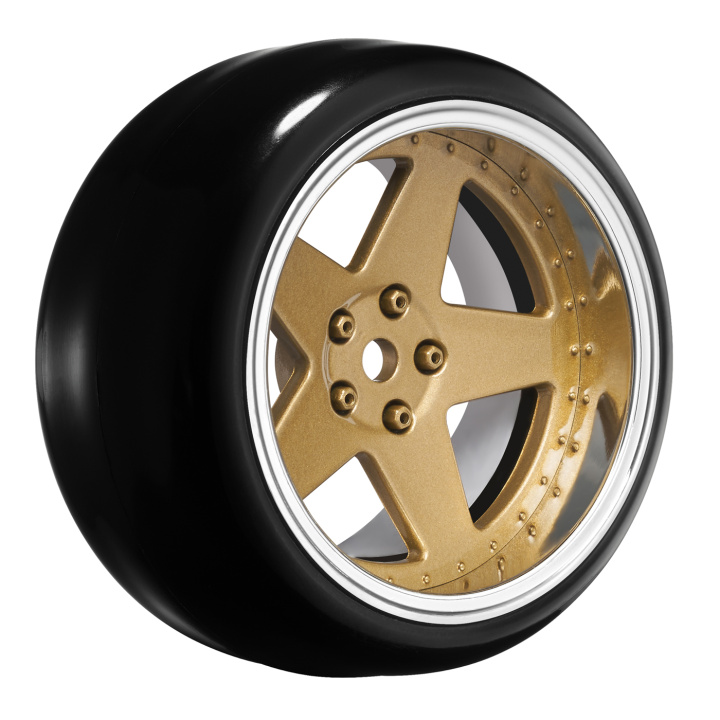 Tires & Wheels Drift / 5-Spoke Bronze (2,4,6,8mm Offset) 12mm Hex (4) in der Gruppe Katalog / Hersteller / L / Louise RC World / Tires 1/10 Truck Stadium bei Minicars Hobby Distribution AB (LTLNHA567T)