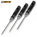 Insexnyckel med Kula Set - 2, 2.5 & 3mm