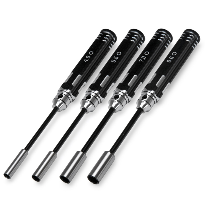 Nut Wrench Hex Tool Set 4, 5.5, 7 & 8mm in the group Catalog / Brands / M / M-Drive / Hand Tools at Minicars Hobby Distribution AB (MD30000)
