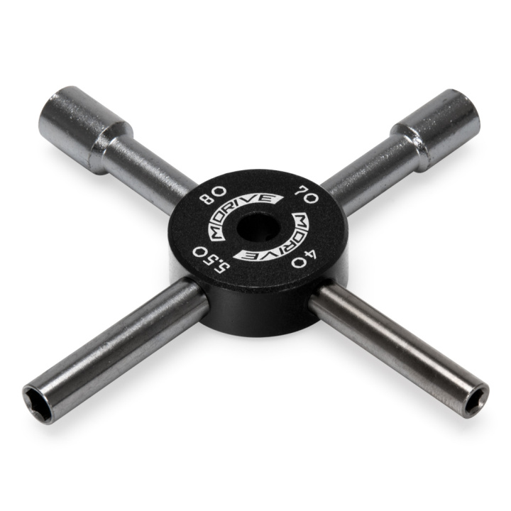 Nut Driver Multi Tool - 4, 5.5, 7 & 8mm in der Gruppe Katalog / RC-Zubehör / Tools / Multi Tools bei Minicars Hobby Distribution AB (MD50000)