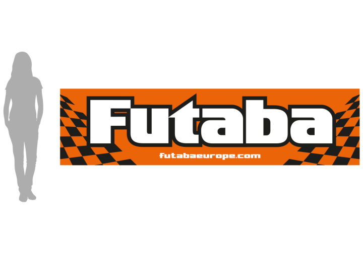 Banner Futaba - XL 100x390cm in der Gruppe Katalog / Hersteller / M / Minicars / Merchandise bei Minicars Hobby Distribution AB (MM5110-XL)