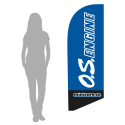 Beachflagga O.S.Engine - XS 180cm