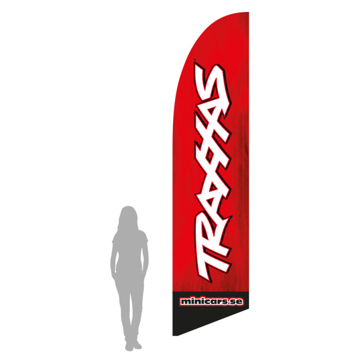 Beachflagga TRX - L 410cm i gruppen Katalog / Fabrikat / T / Traxxas / Reklamartiklar hos Minicars Hobby Distribution AB (MM5260-L)