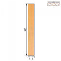Basswood Plywood 1.5x112x915 mm 3-ply